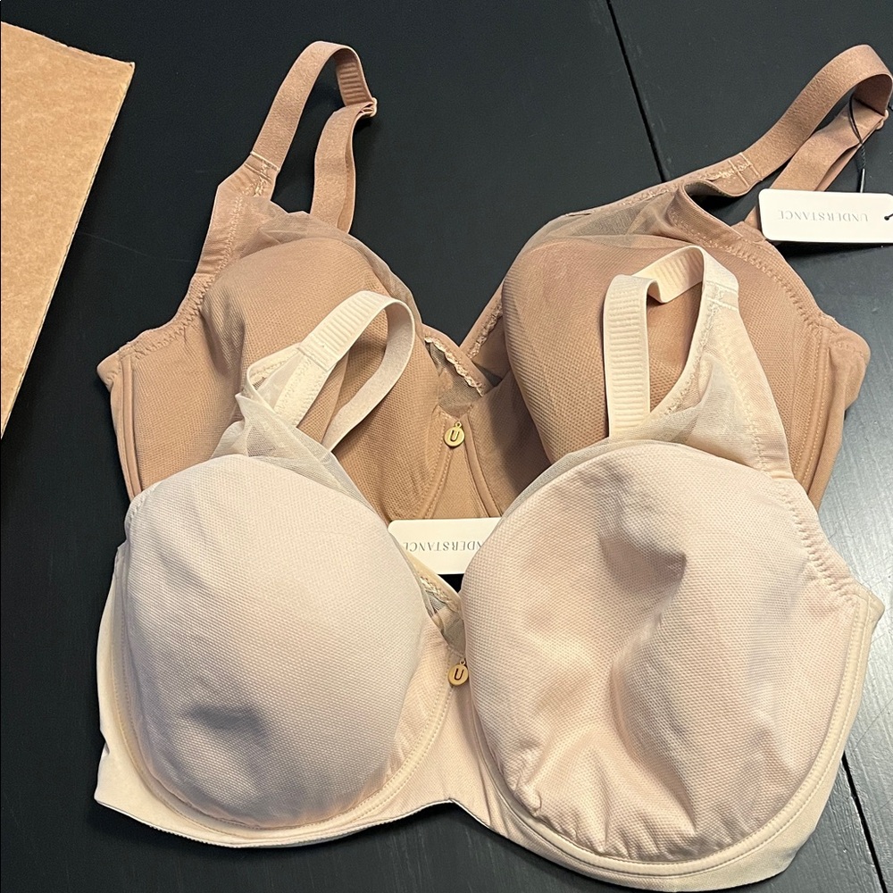 NWT Understance Ivy smooth flex wire   - Light Beige and Latte - 36J
